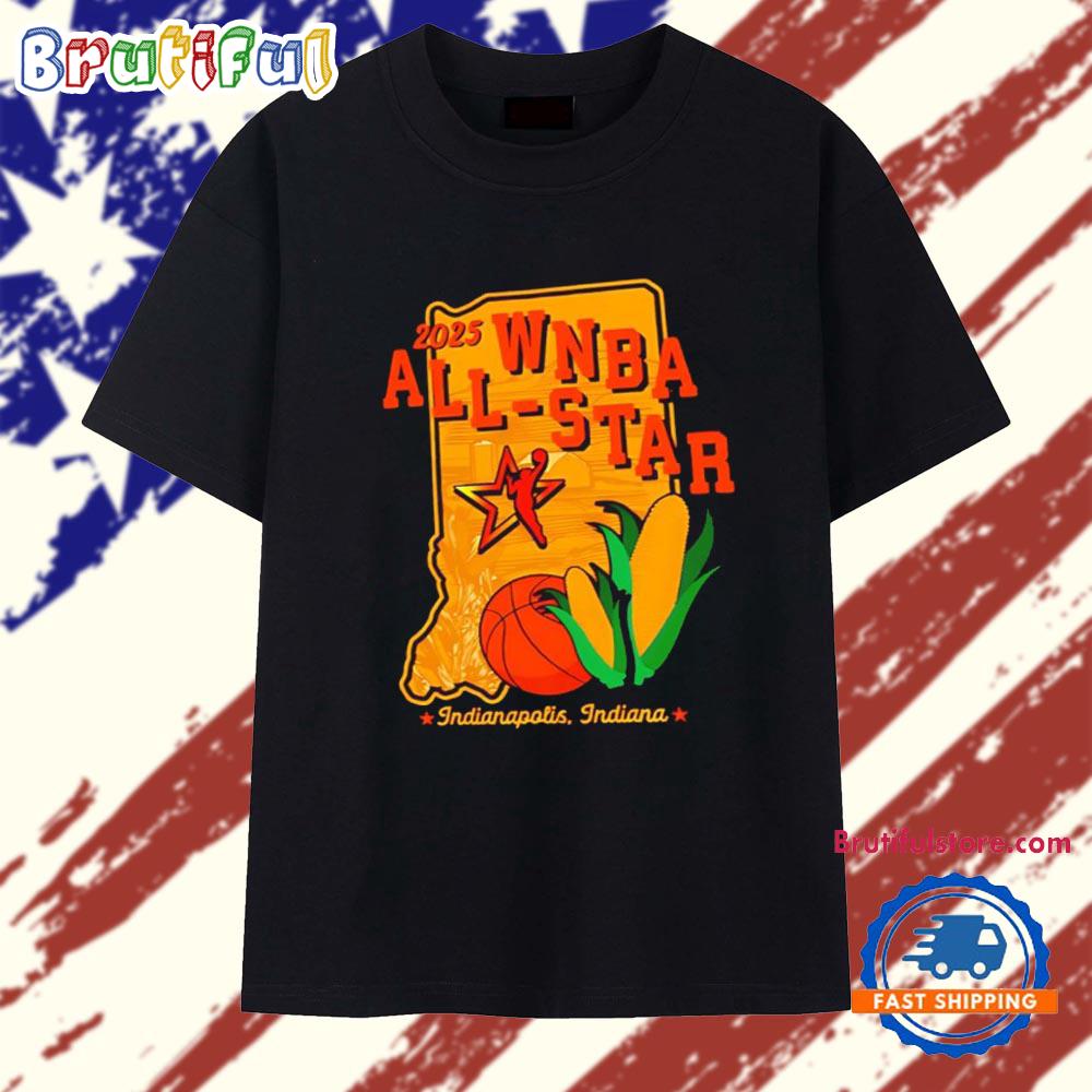 Indiana Fever 2025 WNBA All-Star Game Hometown Indianapolis T Shirt