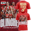 Indiana Fever 2026 WNBA PLAYOFFS All Team Design Limited Hoodie T-Shirt