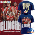 Indiana Fever 2026 WNBA PLAYOFFS All Team Design T Shirt
