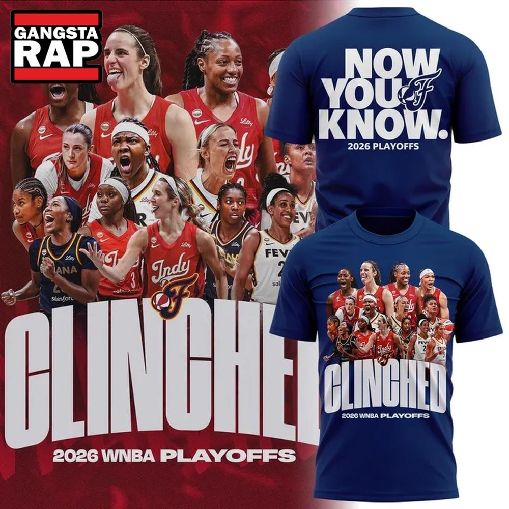 Indiana Fever 2026 WNBA PLAYOFFS Now You Know Hoodie T-Shirt