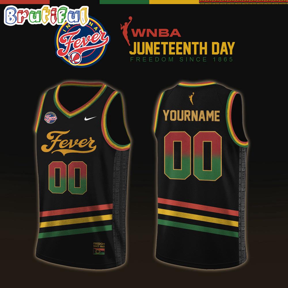 Indiana Fever 2026 WNBA x Juneteenth Day Limited Edition Basebketball Jersey