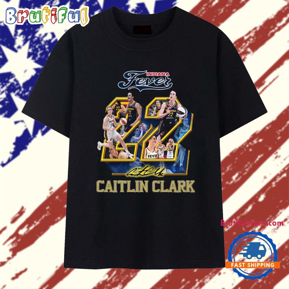 Indiana Fever Caitlin Clark Graphic Signature T Shirt