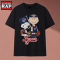 Indiana Fever Charlie Brown & Snoopy WNBA Basketball T Shirt , Music 2D Shirt