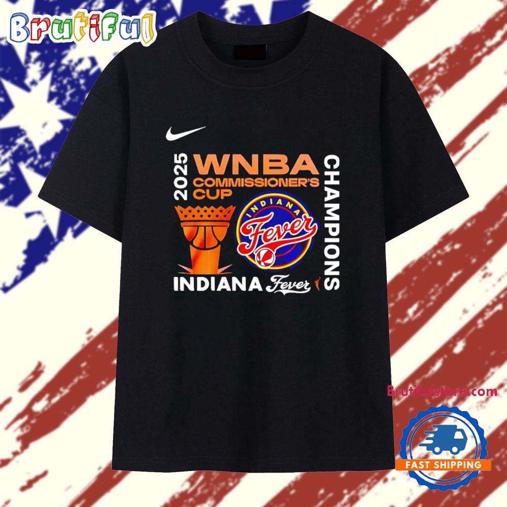 Indiana Fever Commissioner’s Cup Champions 2025 T Shirt
