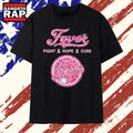 Indiana Fever Fight Hope Cure Breast Cancer Awareness Ribbon T Shirt
