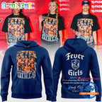 Indiana Fever Girls All Stars 2026 Limited Edition Blue Hoodie T-Shirt