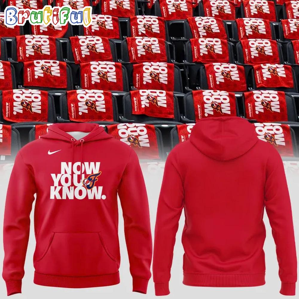 Indiana Fever Now You Know 2025 Hoodie Shirt