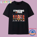 Indiana Fever Starting Five Players T Shirt