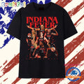 Indiana Fever Vintage Red Logo Basketball Roster Graphic T Shirt