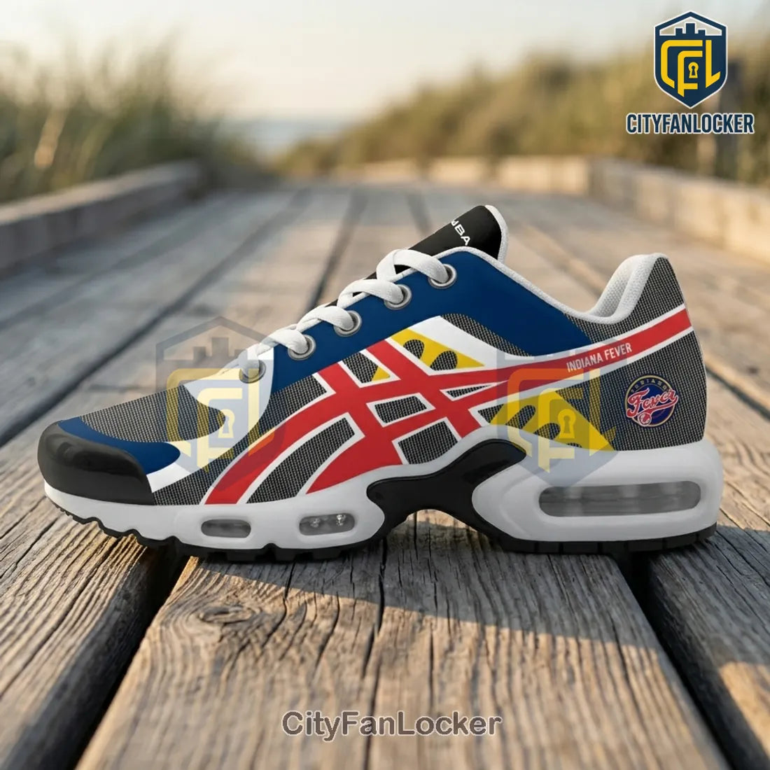 Indiana Fever WNBA Multi-Color Air Max Plus Sneakers