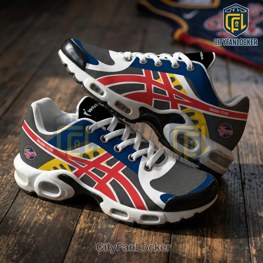 Indiana Fever WNBA Multi-Color Air Max Plus Sneakers
