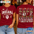 Indiana Hoosiers 2026 NCAA Autumn Festive Cheer T Shirt