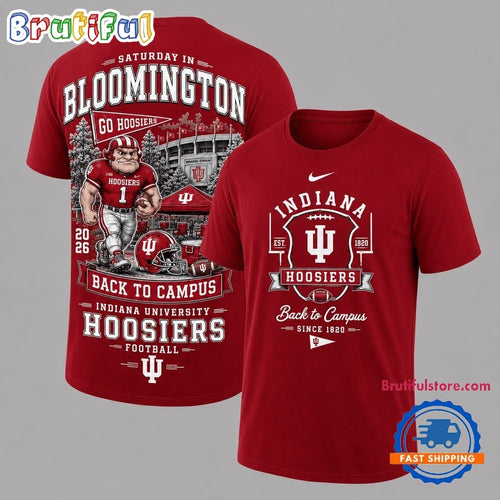 Indiana Hoosiers 2026 NCAA Back To Campus 3D Shirt