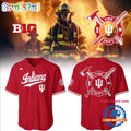 Indiana Hoosiers Baseball x Firefighter Appreciation Night Red Jersey
