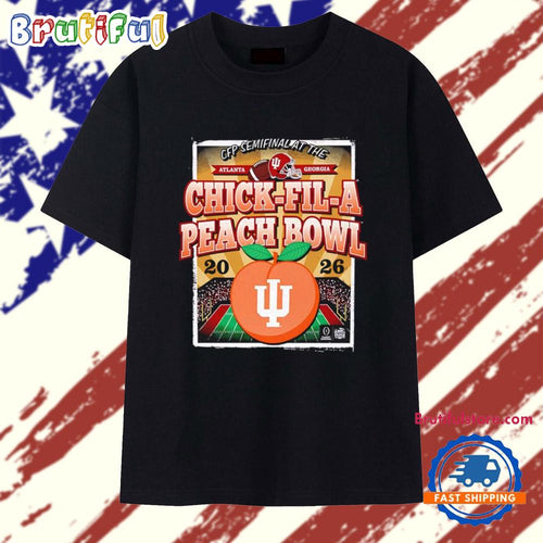 Indiana Hoosiers CFP Chick-Fil-A Peach Bowl 2026 poster T Shirt