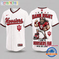 Indiana Hoosiers NCAA Mascot Forever Loyal Fan Baseball Jersey Shirt