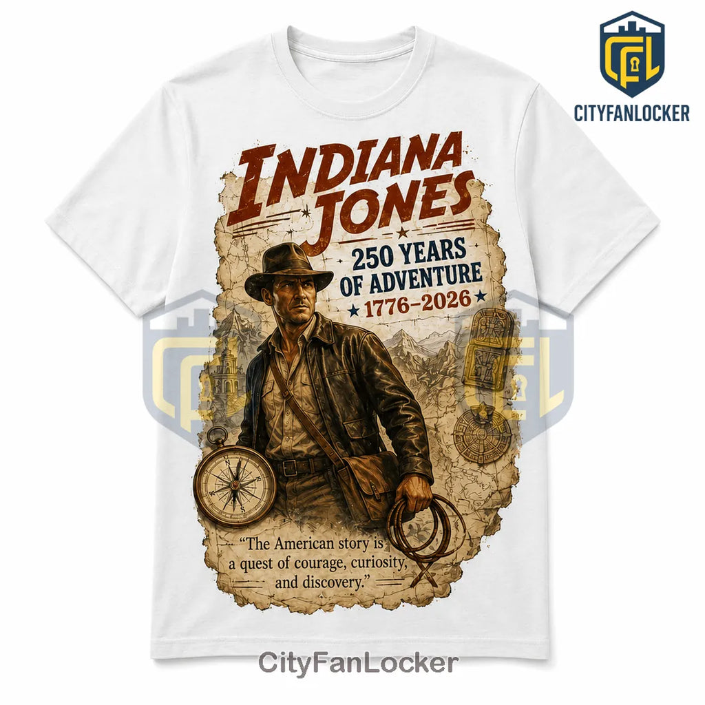 Indiana Jones x America 250 Anniversary Cotton T-Shirt