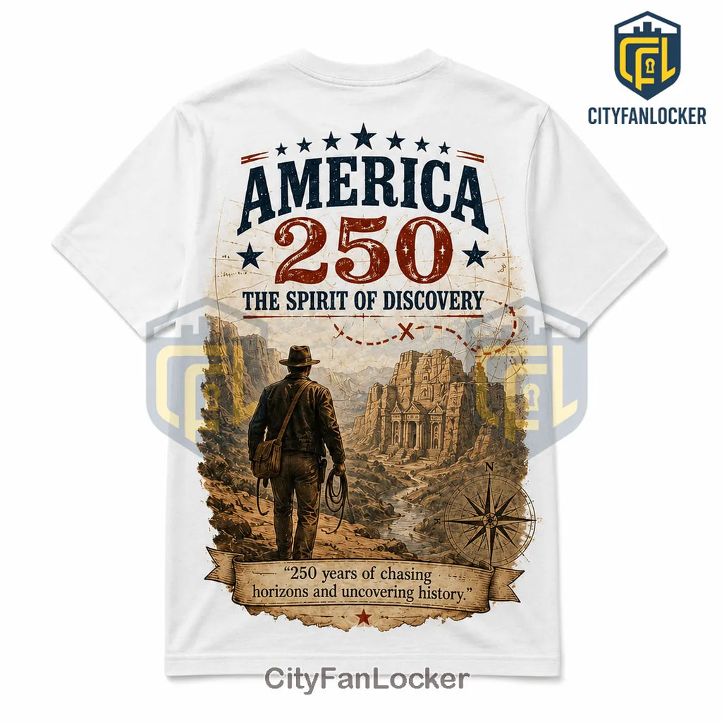 Indiana Jones x America 250 Anniversary Cotton T-Shirt