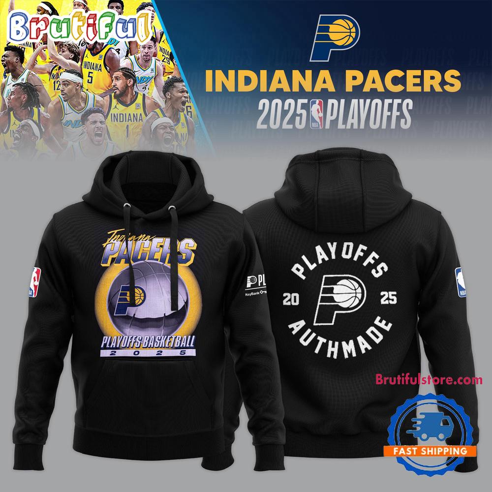 Indiana Pacers 2025 NBA Playoffs Basketball Hoodie Shirt