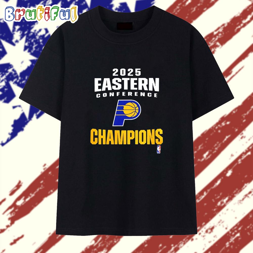 Indiana Pacers ’25 NBA Eastern Conference Champions T Shirt