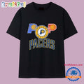 Indiana Pacers Basketball 2025 Logo T Shirt