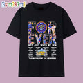 Indiana Pacers Forever Not Just When We Win Thank You for the Memories Signatures T Shirt