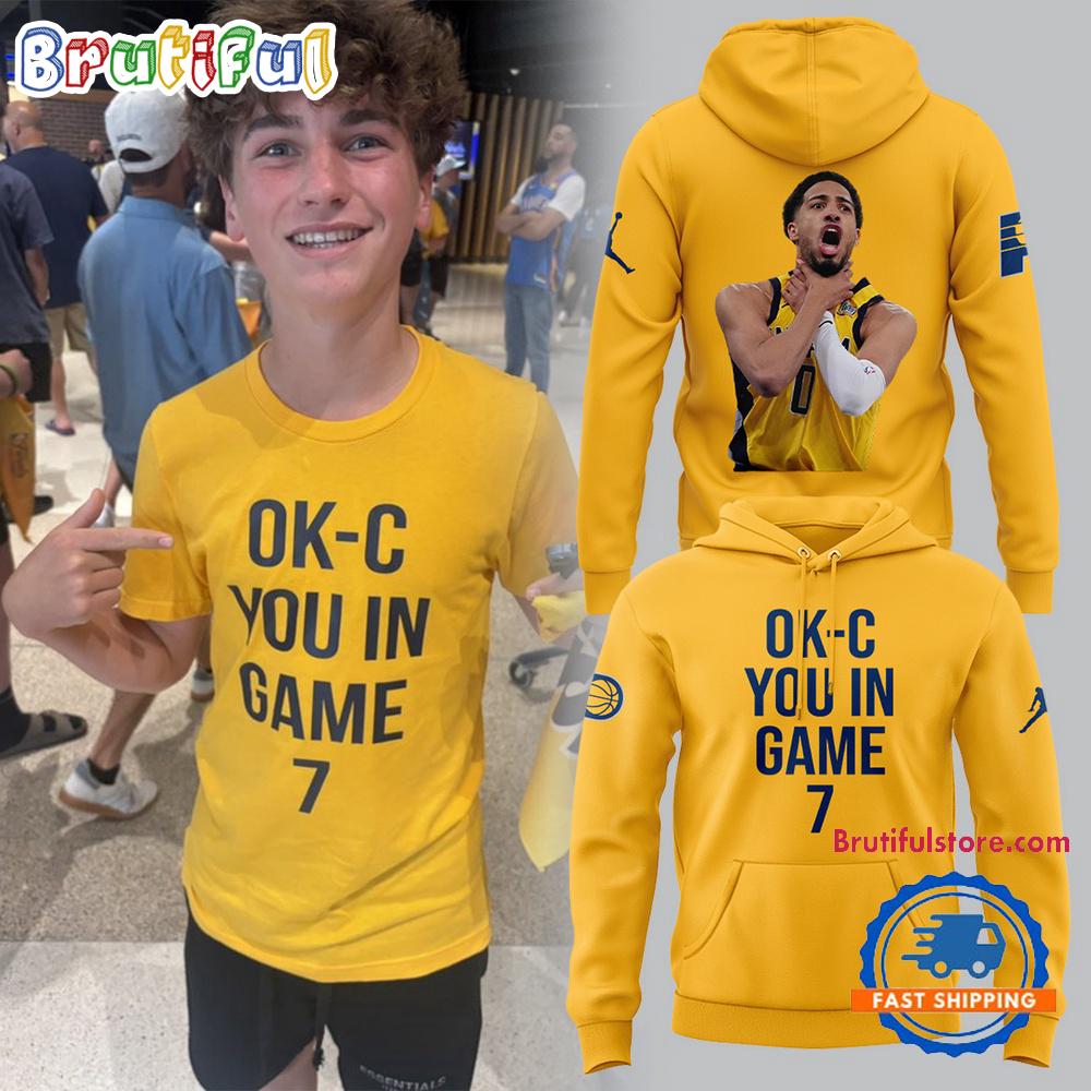Indiana Pacers OK-C You In Game 7 Limited Edition 3D Hoodie