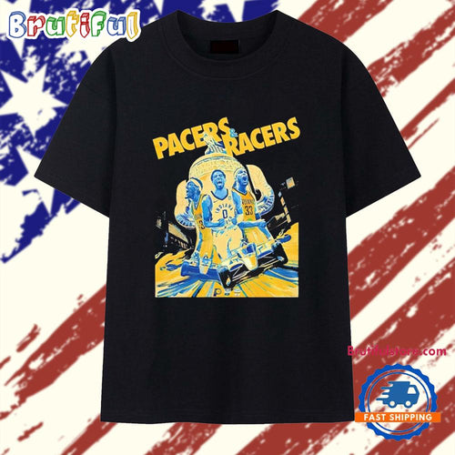 Indiana Pacers Pacers And Racers T Shirt