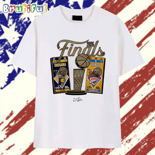 Indiana Pacers vs. Oklahoma City Thunder 2025 NBA Finals Ticket Matchup T Shirt