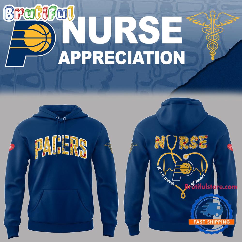 Indiana Pacers x Nurse Appreciation 2025 Limited Edition Hoodie T-Shirt
