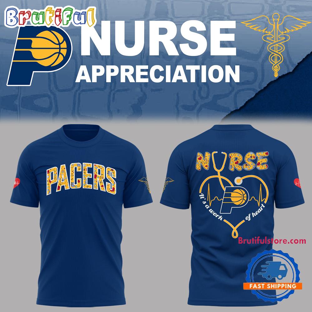 Indiana Pacers x Nurse Appreciation 2025 Limited Edition Hoodie T-Shirt