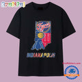 Indianapolis City Sports Maps 2025 Logo Team T Shirt