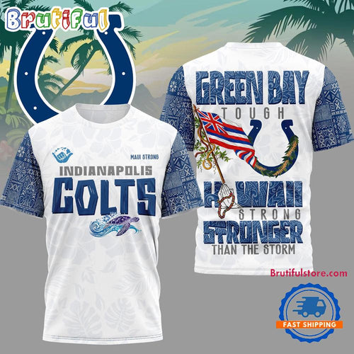 Indianapolis Colts 2026 NFL Hawaii Strong Limited Edition 3D Shirt
