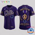 Indianapolis Colts 2026 NFL Purple Heart Day Baseball Jersey Shirt