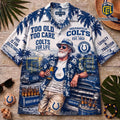 Indianapolis Colts For Life Hawaiian Shirt