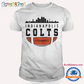 Indianapolis Colts NFL 2025 City Skyline T Shirt