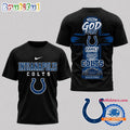 Indianapolis Colts NFL Faith Family Team Pride 3D T Shirt