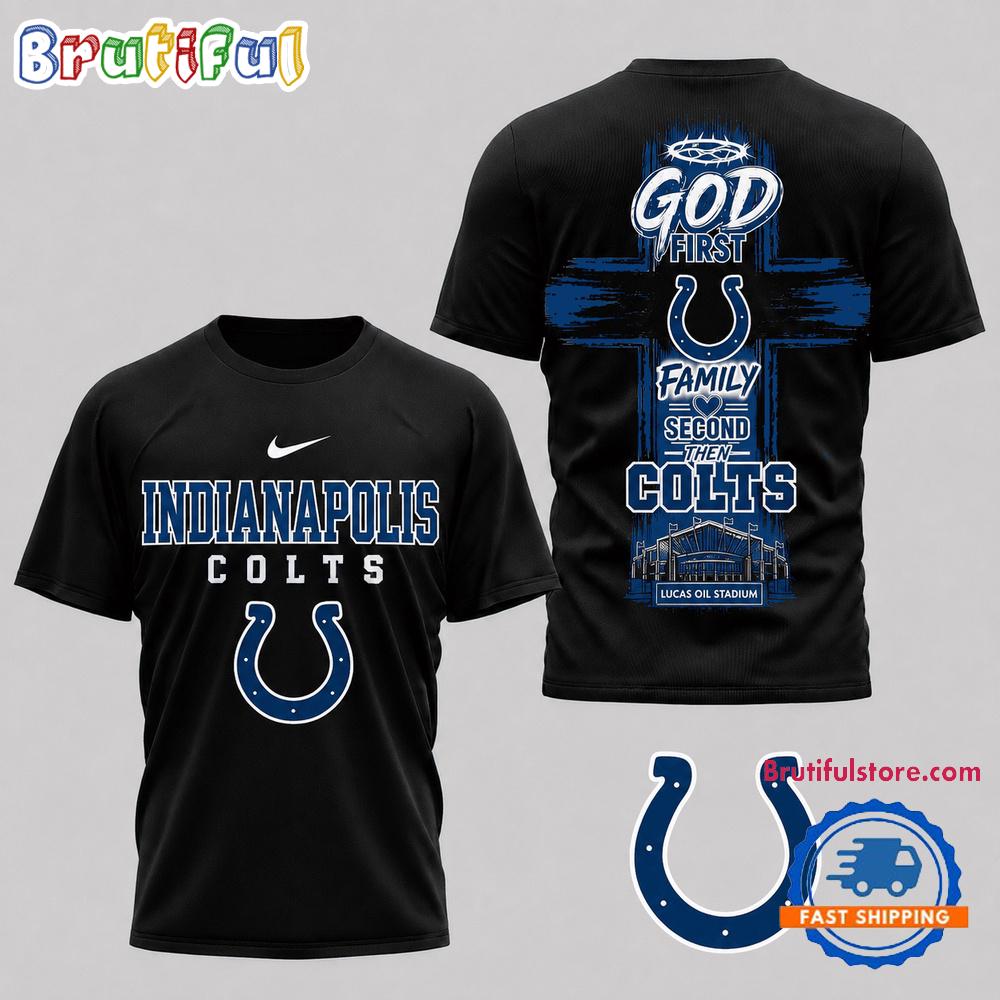 Indianapolis Colts NFL Faith Family Team Pride 3D T Shirt