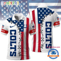 Indianapolis Colts NFL Freedom American Polo Shirt