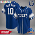 Indianapolis Colts NFL Team Pride Baseball Jersey