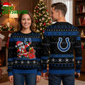 Indianapolis Colts Santa Claus Gift Sack Ugly Christmas Sweater