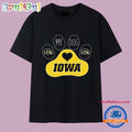 Iowa Hawkeye My Dog Paw 2025 T Shirt