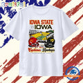 Iowa Hawkeyes Football Cy Hawk Series vs Iowa State Cyclones T Shirt