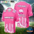 Iowa Hawkeyes NCAA Breast Cancer Awareness Month 2026 Football Jersey