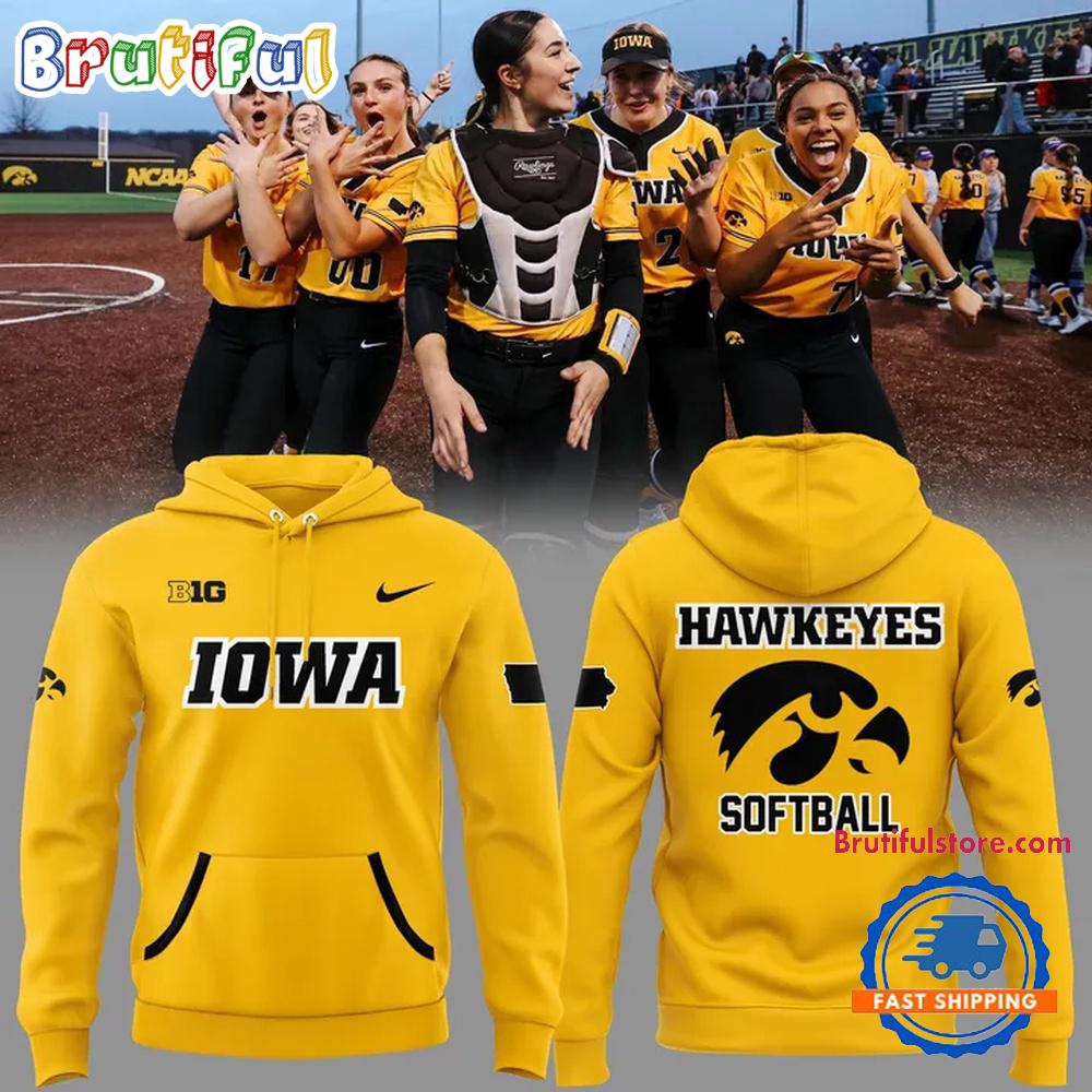 Iowa Hawkeyes Softball Team Player 2025 New Hoodie T-Shirt