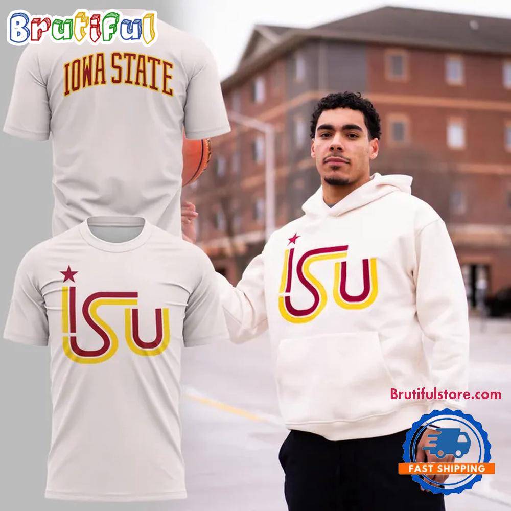 Iowa State Cyclones 1980s Applique Special Edition Hoodie T-Shirt