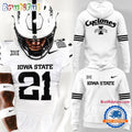 Iowa State Cyclones 2026 Icy Whites Uniform White Hoodie