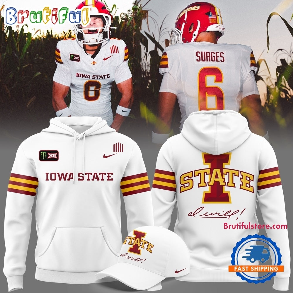 Iowa State Cyclones 2026 New Season Signature Hoodie T-Shirt
