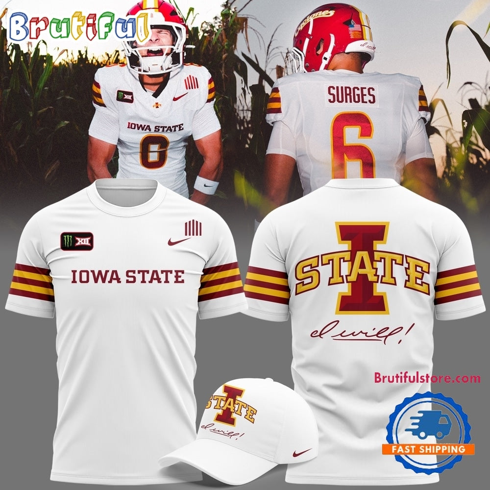 Iowa State Cyclones 2026 New Season Signature Hoodie T-Shirt