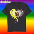 It’s in My Dna San Diego Padres Heart 2025 T Shirt